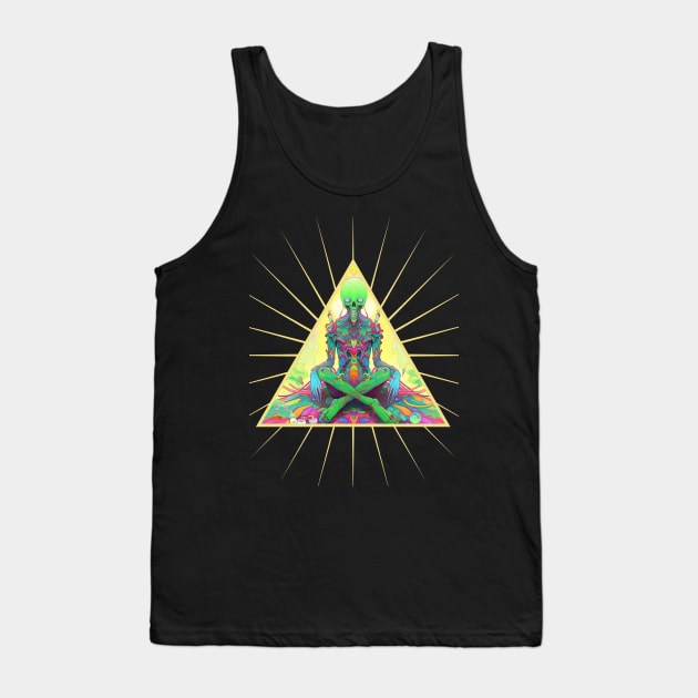 The Intergalactic Monarch Tank Top by Thoru.Art